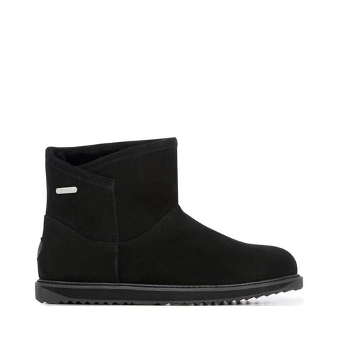 Emu Womens Dofida Mini Pull On waterproof Boot Black CLEARANCE